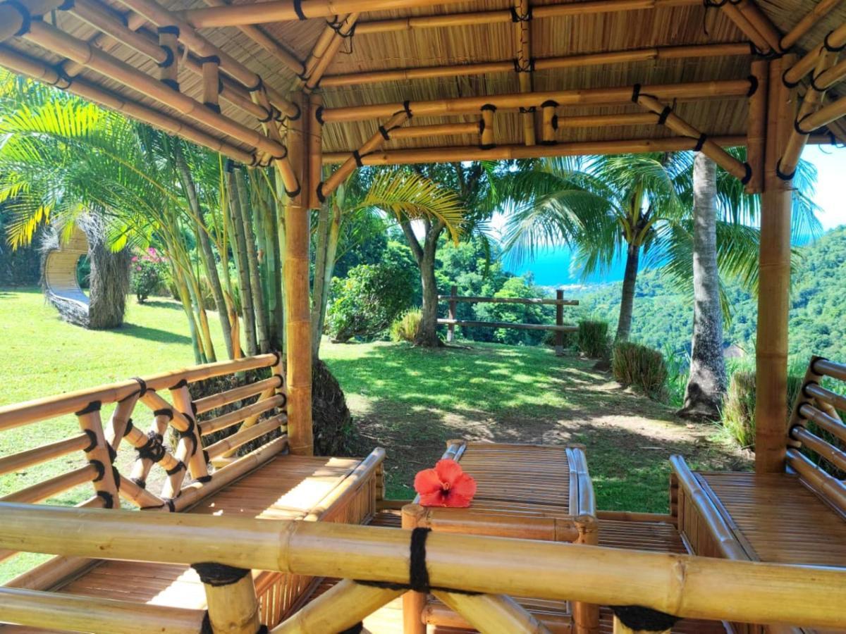 Gite 4 Etoiles, La Vieille Sucrerie St Claude Guadeloupe, Jacuzzi Spa Privatif, Vue Exceptionnelle Sur La Mer Des Caraibes Basse-Terre Luaran gambar