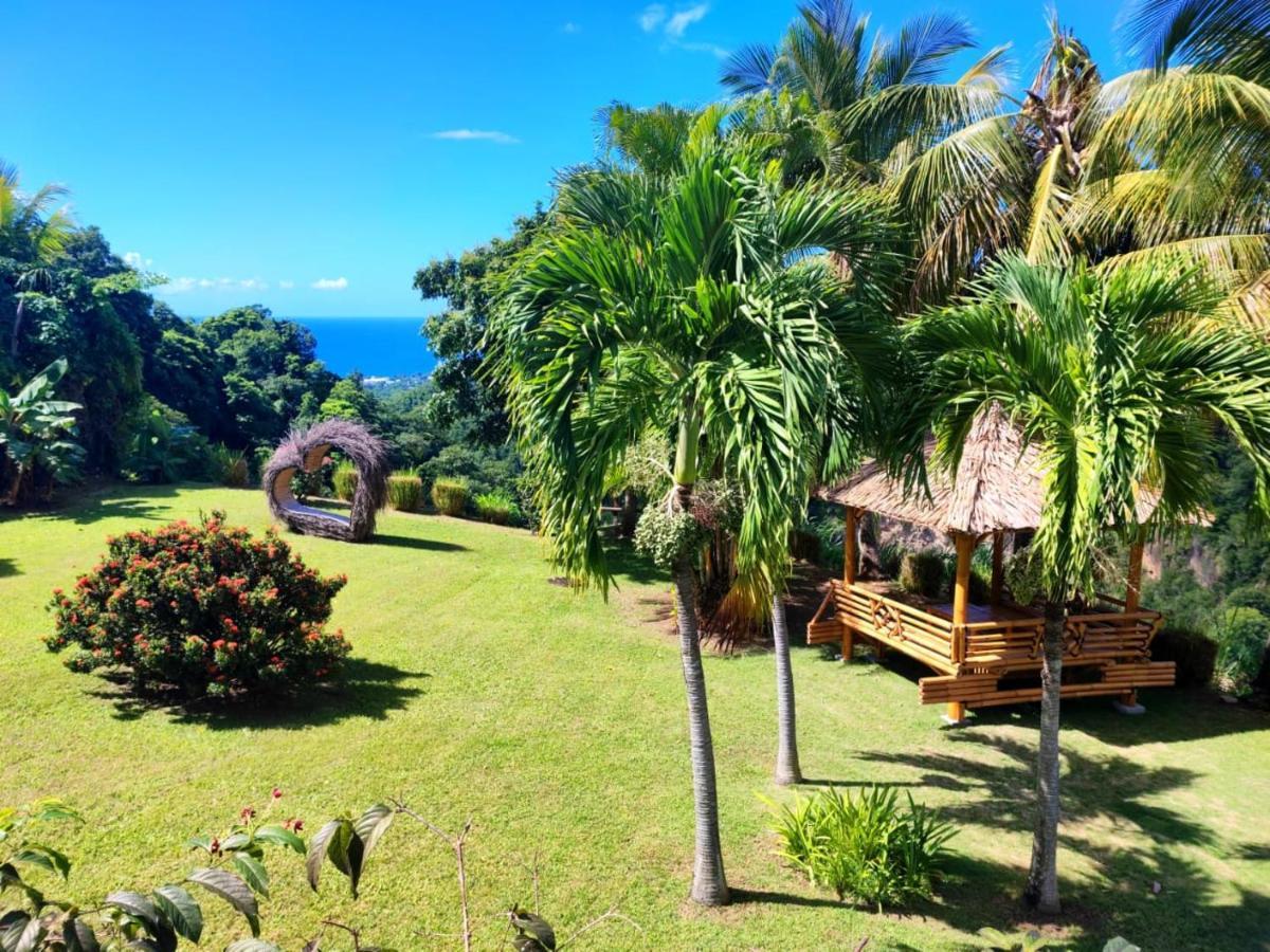 Gite 4 Etoiles, La Vieille Sucrerie St Claude Guadeloupe, Jacuzzi Spa Privatif, Vue Exceptionnelle Sur La Mer Des Caraibes Basse-Terre Luaran gambar