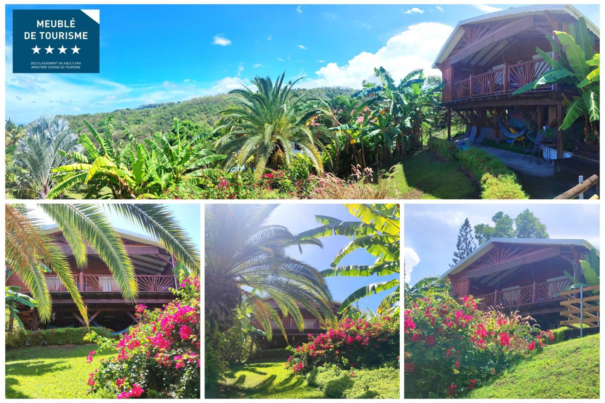 Gite 4 Etoiles, La Vieille Sucrerie St Claude Guadeloupe, Jacuzzi Spa Privatif, Vue Exceptionnelle Sur La Mer Des Caraibes Basse-Terre Luaran gambar